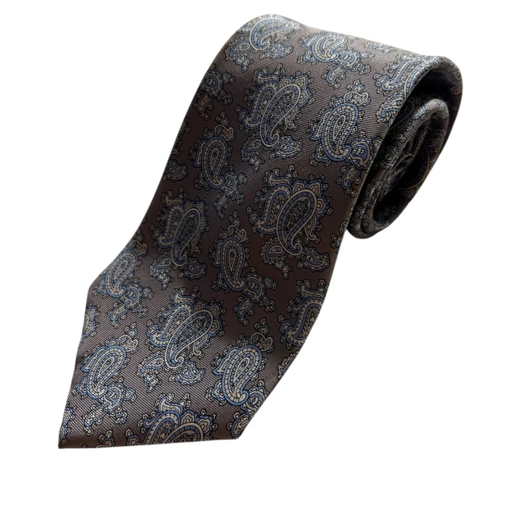 Don Loper Beverly Hills 100% Silk Tie Paisley